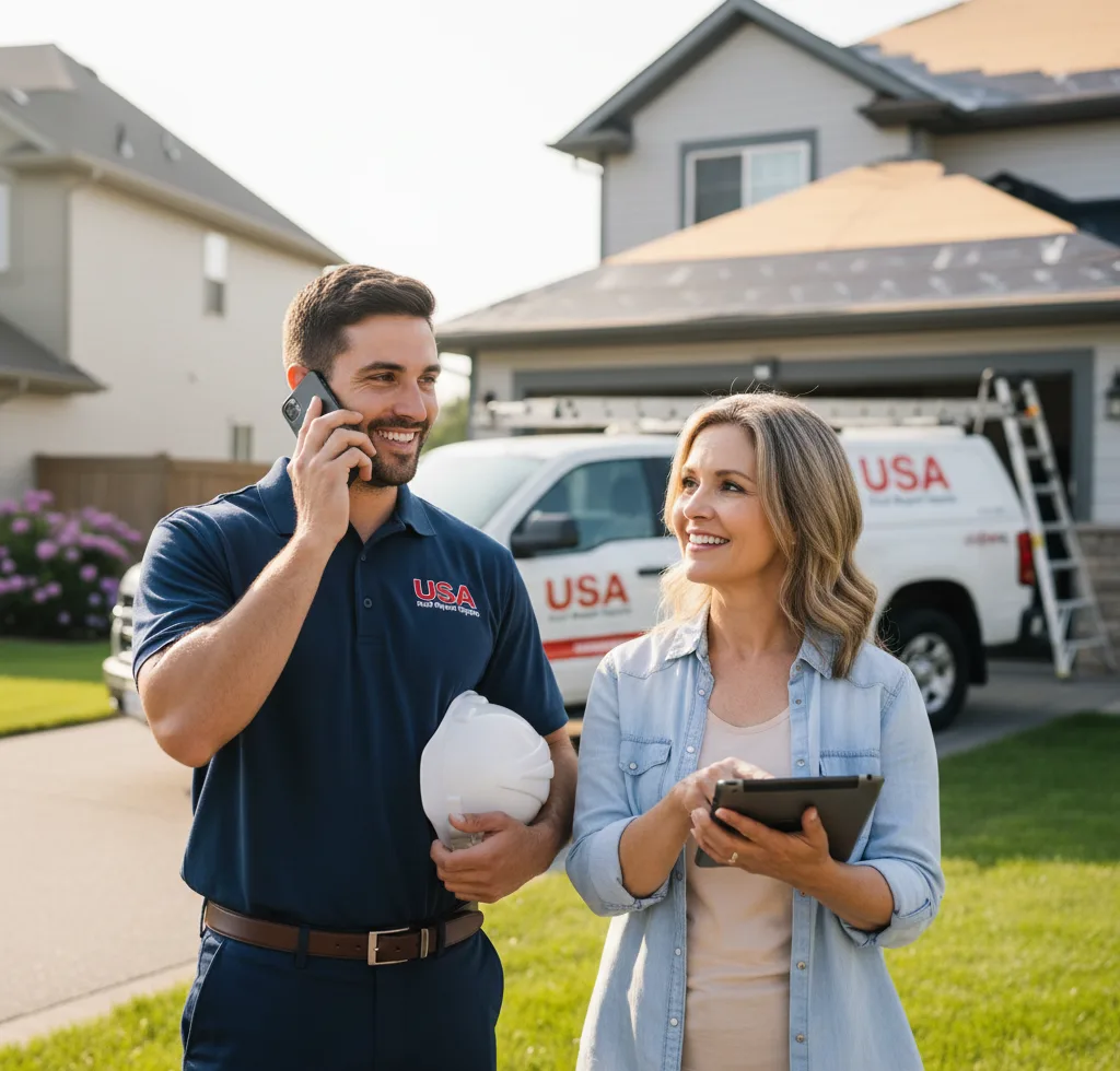 USA Roof Repair Experts customer support in Ball Ground